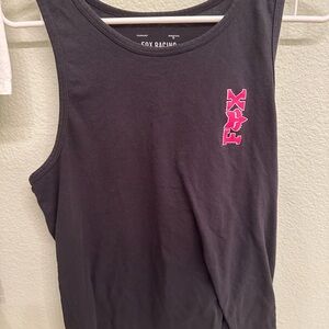 Fox Black Tank Top